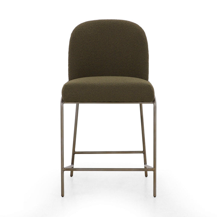 Ashton Counter Stool - FIQA Boucle Olive