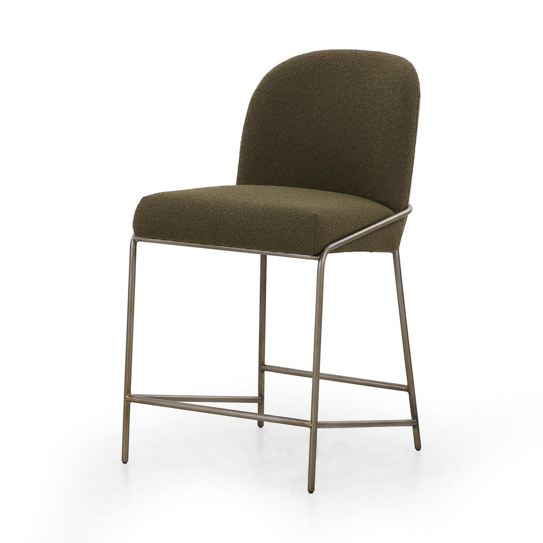 Ashton Counter Stool - FIQA Boucle Olive