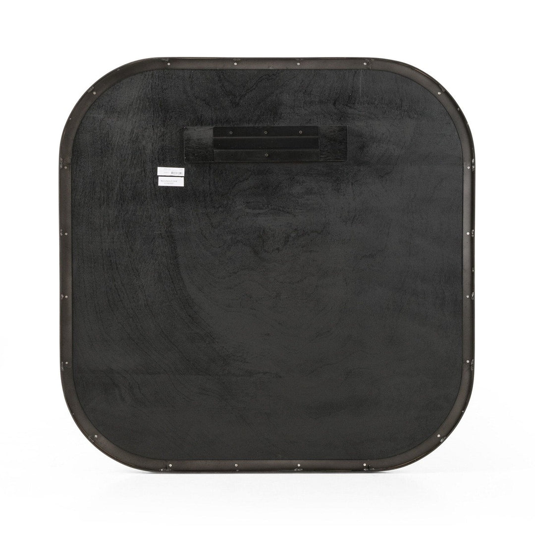 Bellevue Square Mirror - Rustic Black