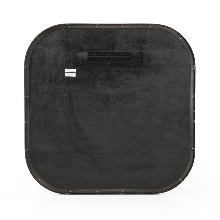 Bellevue Square Mirror - Rustic Black