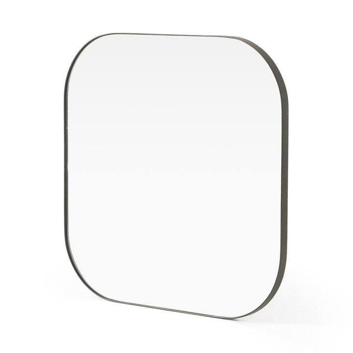 Bellevue Square Mirror - Rustic Black