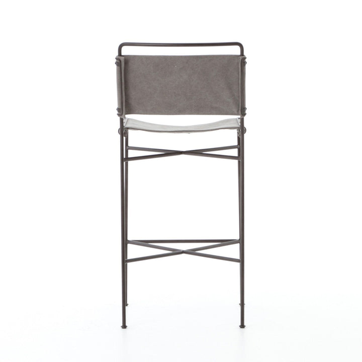 Warren Bar Stool - Stonewash Grey