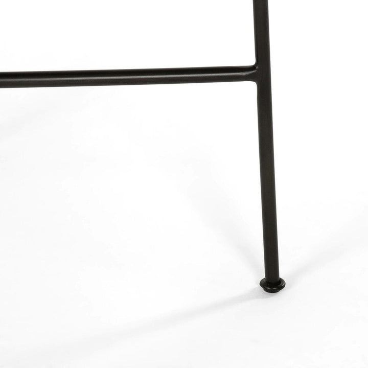 Warren Bar Stool - Distressed Black