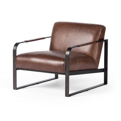 Jules Chair-Four Hands-FH-105873-005-Lounge ChairsHavana Brown-20-France and Son