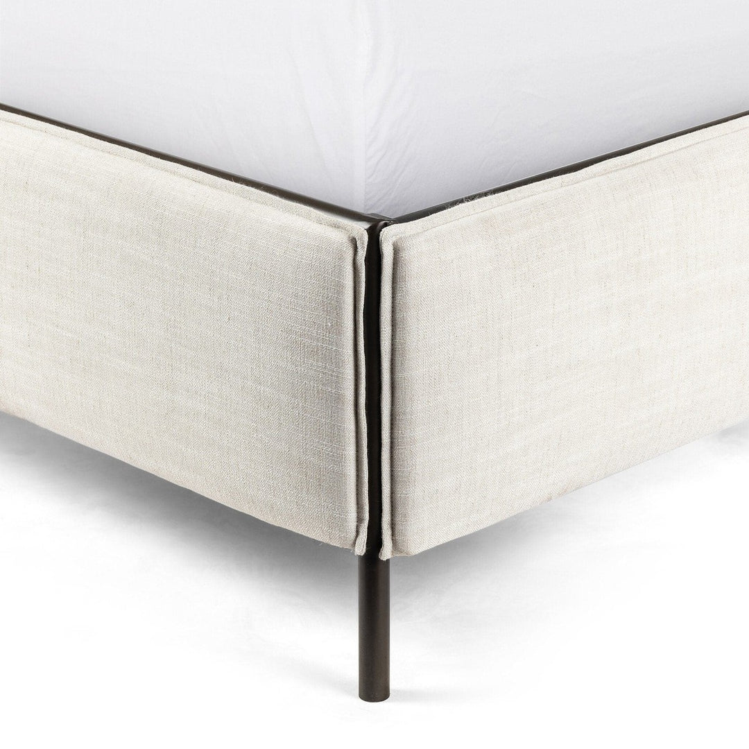 Lauren Upholstered Bed - Hockney Ivory- King