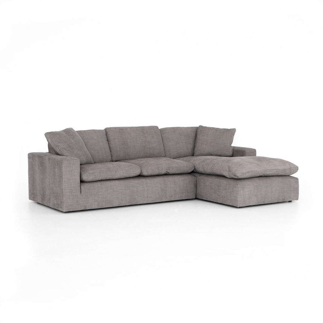 Benjamin 2 Pc RAF 106" Sectional Sofa - Harbor Grey