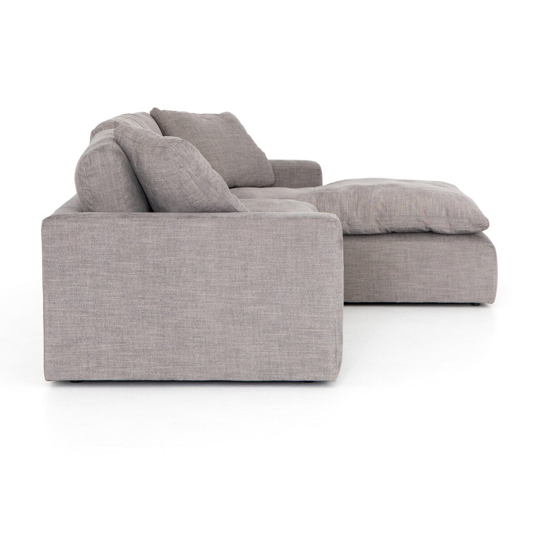 Benjamin 2 Pc RAF 106" Sectional Sofa - Harbor Grey