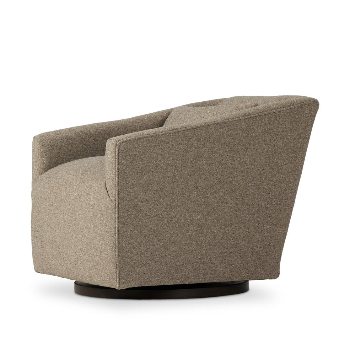 Dover Swivel Chair - Weslie Feather