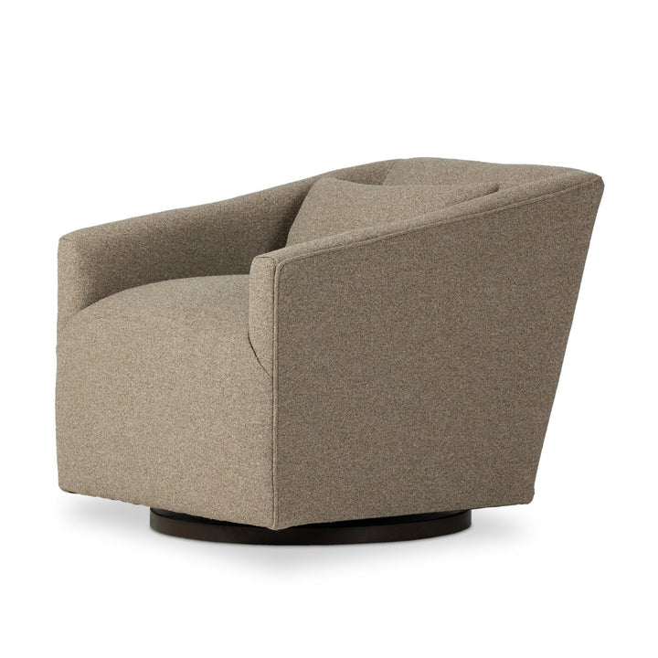 Dover Swivel Chair - Weslie Feather