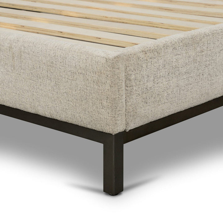 Newton Bed - Plushtone Linen- King