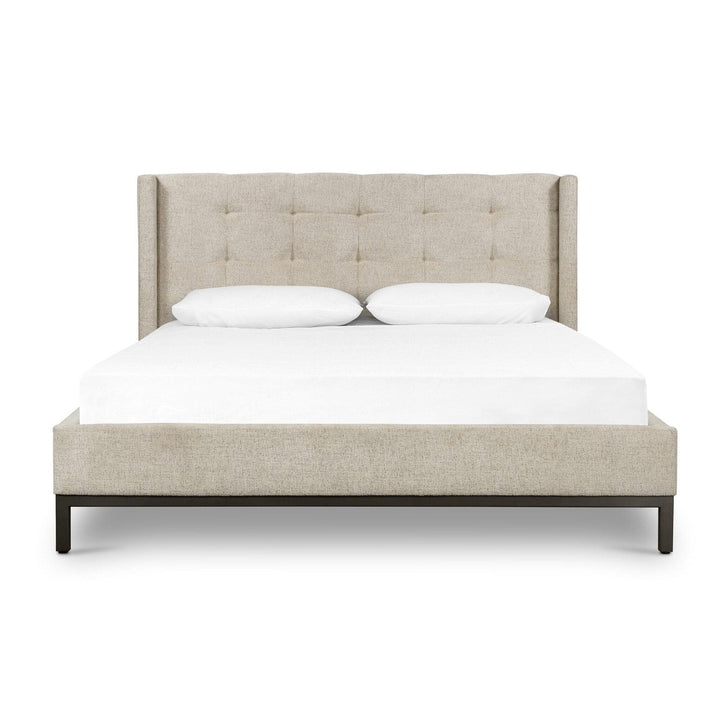 Newton Bed - Plushtone Linen- King