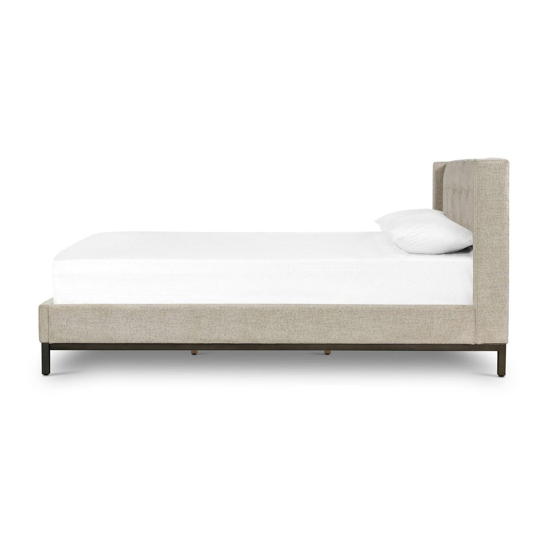 Newton Bed - Plushtone Linen- King