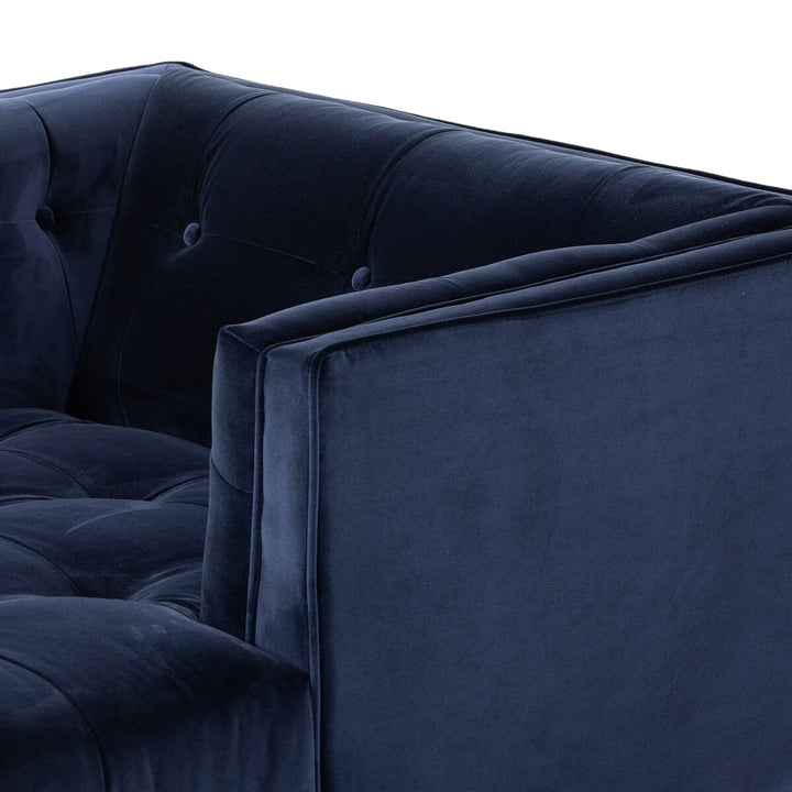 Owen Chaise Lounge - Sapphire Navy