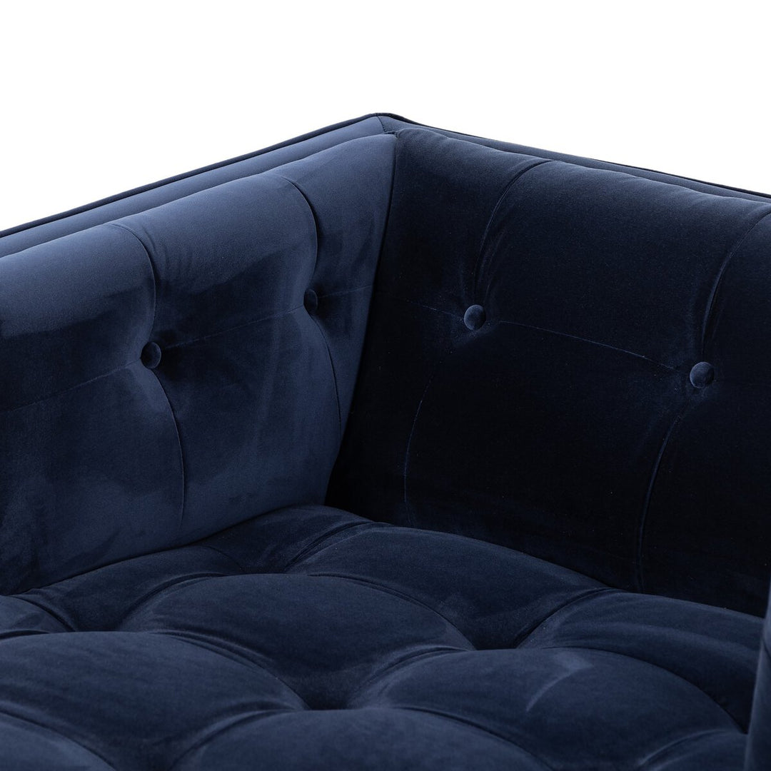 Owen Chaise Lounge - Sapphire Navy