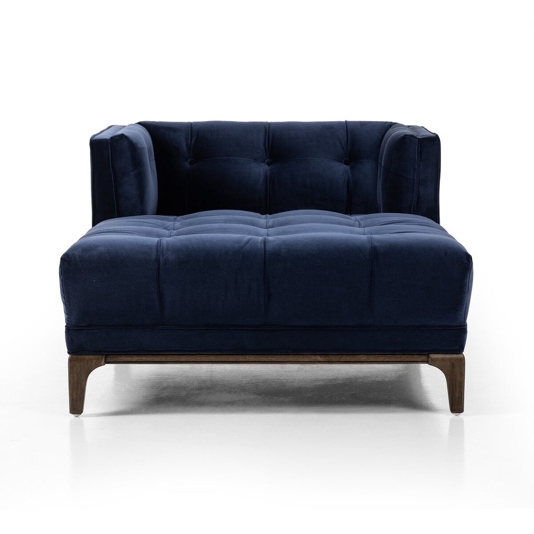 Owen Chaise Lounge - Sapphire Navy