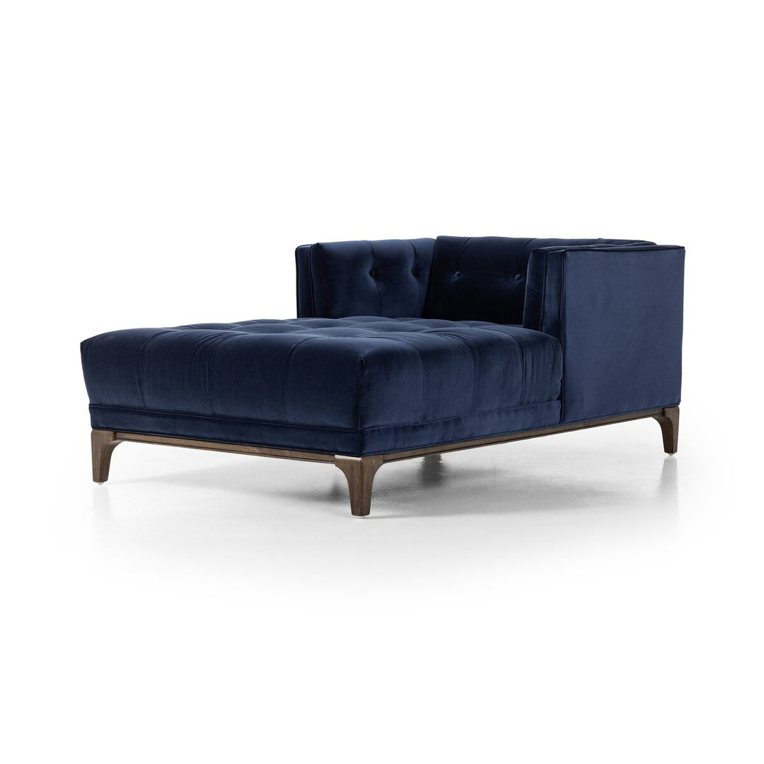 Owen Chaise Lounge - Sapphire Navy