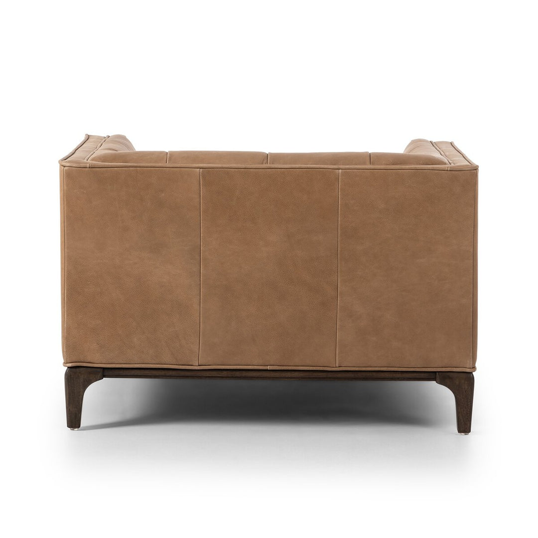 Owen Chaise Lounge - Palermo Drift, Sienna Brown