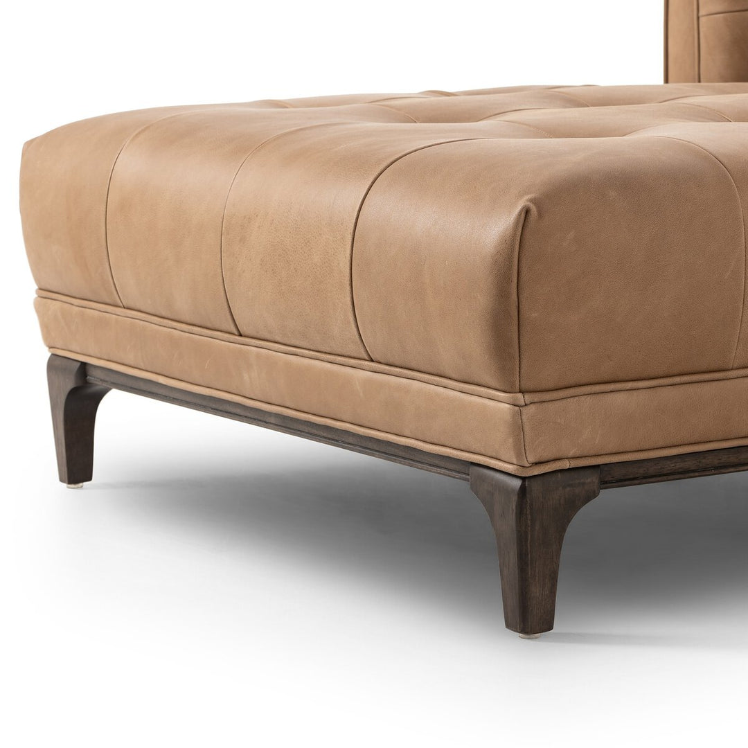 Owen Chaise Lounge - Palermo Drift, Sienna Brown