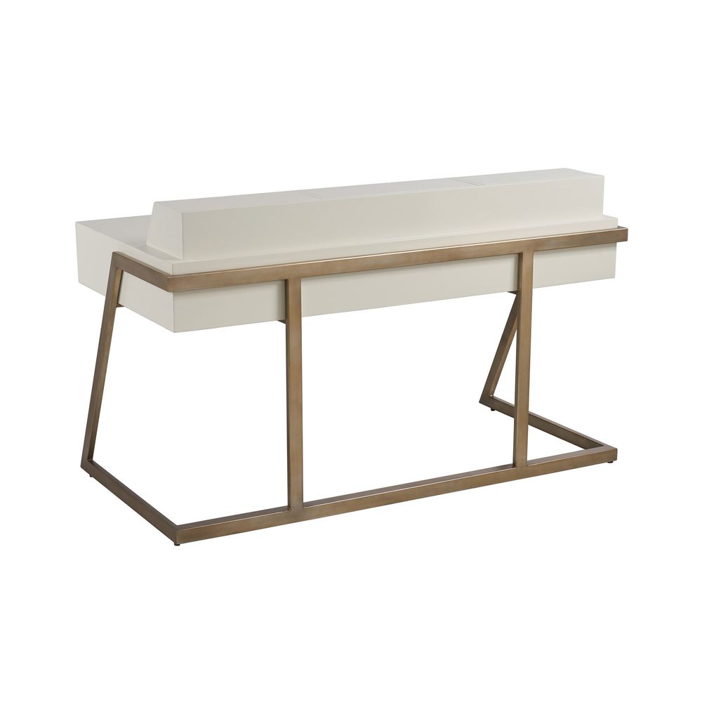 Langley Writing Desk - Linen White