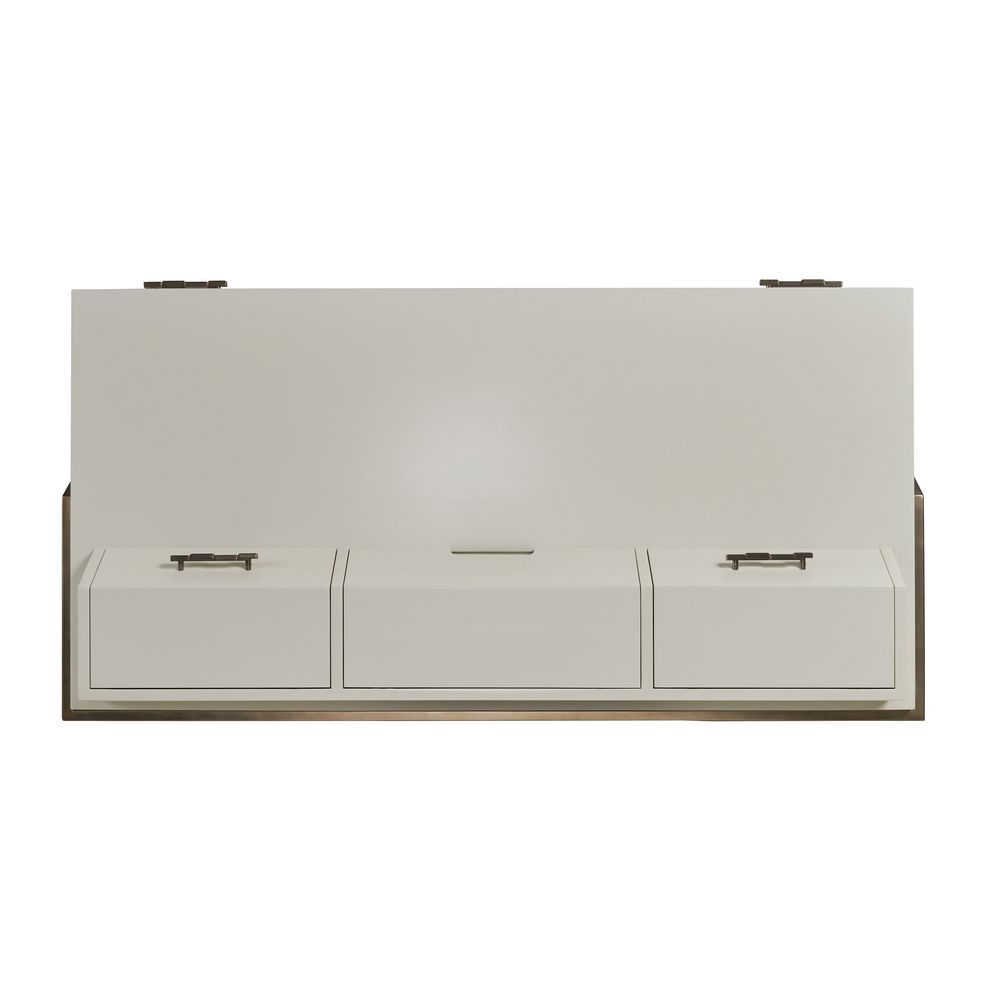 Langley Writing Desk - Linen White