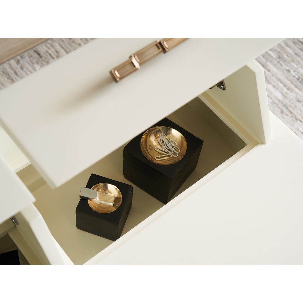 Langley Writing Desk - Linen White