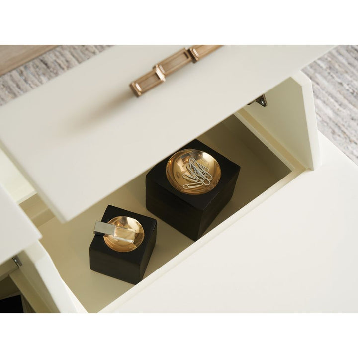 Langley Writing Desk - Linen White