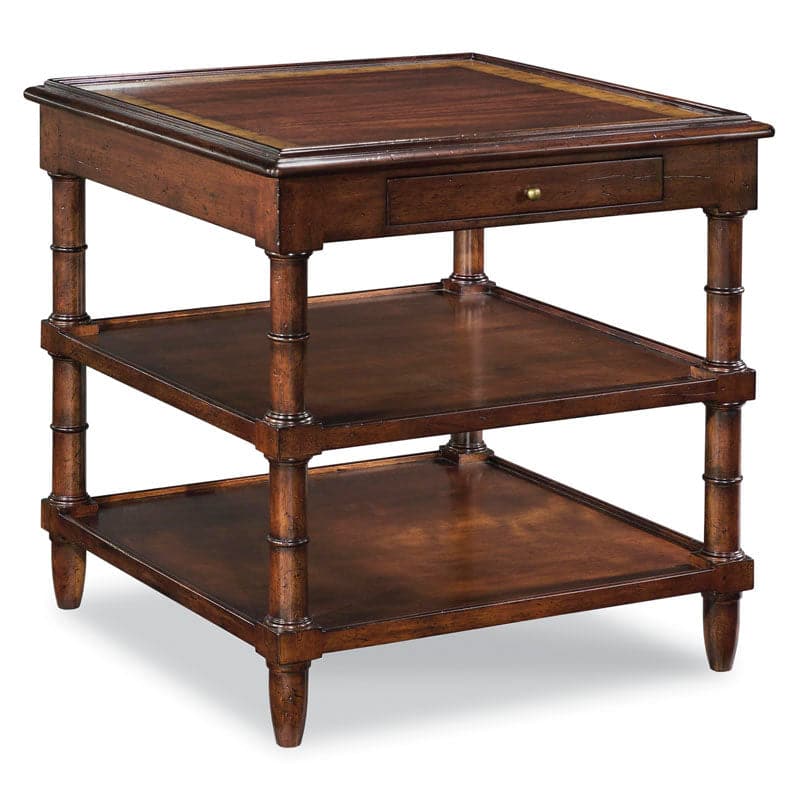 Regency Square Side Table-Woodbridge Furniture-WOODB-1060-01-Side Tables-1-France and Son