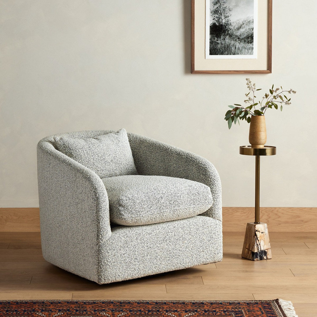 Tessa Swivel Chair - Knoll Domino