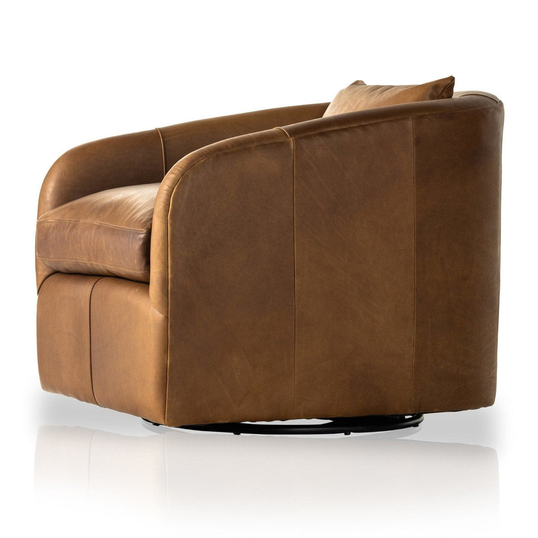 Tessa Swivel Chair - Heirloom Sienna