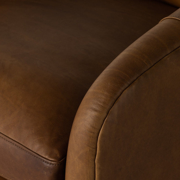 Tessa Swivel Chair - Heirloom Sienna