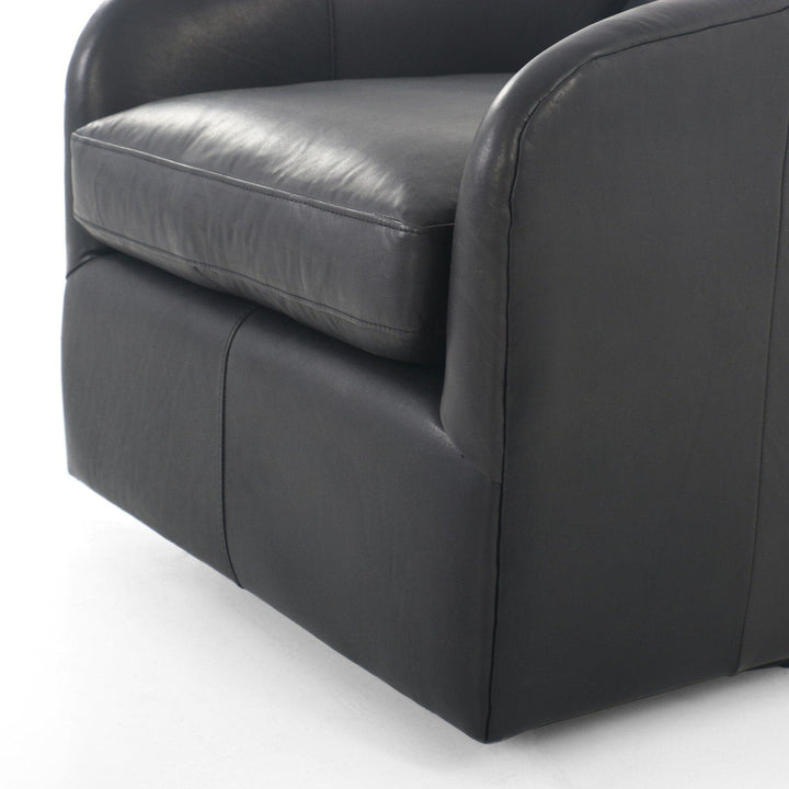 Tessa Swivel Chair - Heirloom Black