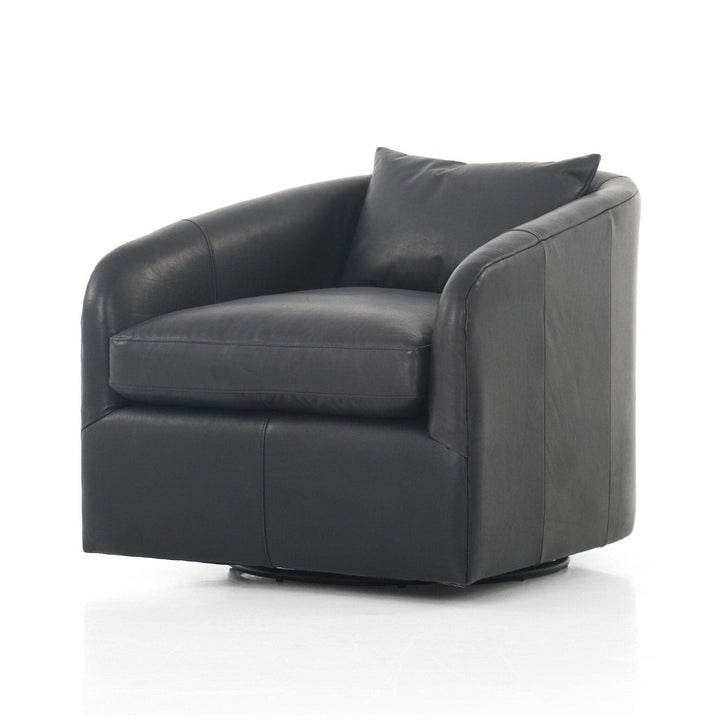 Tessa Swivel Chair - Heirloom Black