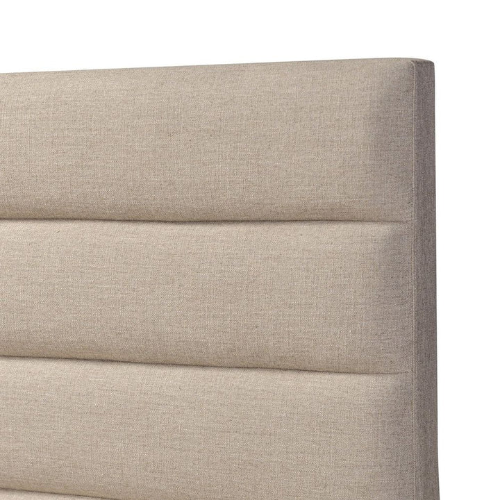 Daphne Bed Alcala Taupe Queen