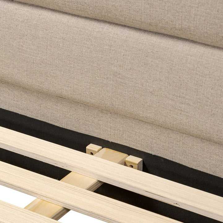 Daphne Bed Alcala Taupe Queen
