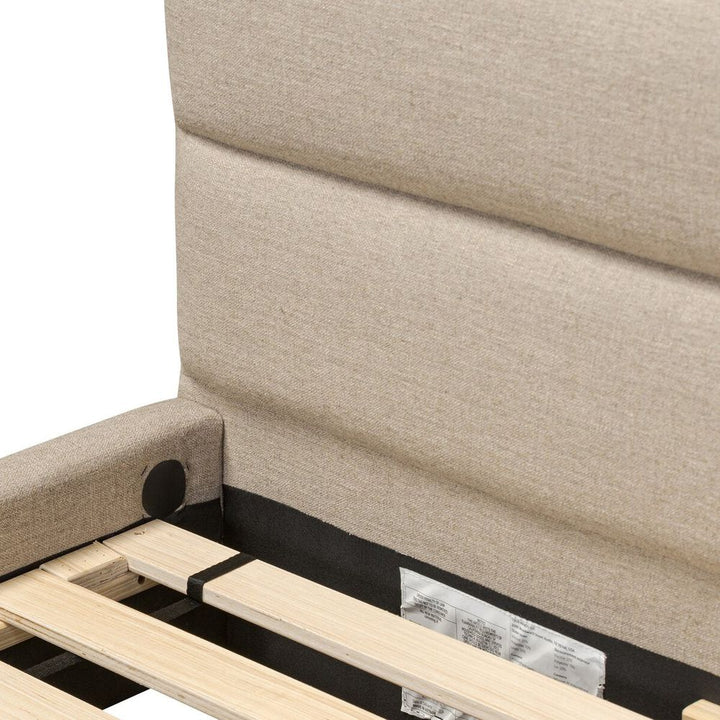 Daphne Bed Alcala Taupe Queen