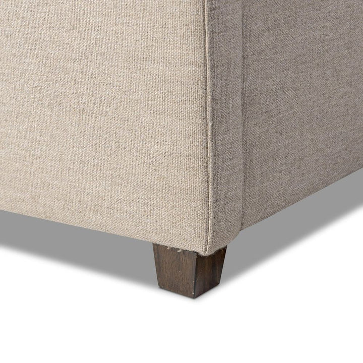 Daphne Bed Alcala Taupe Queen