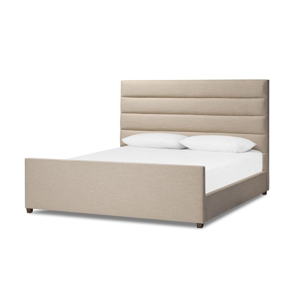 Bed Parts Daphne Bed Alcala Taupe Queen