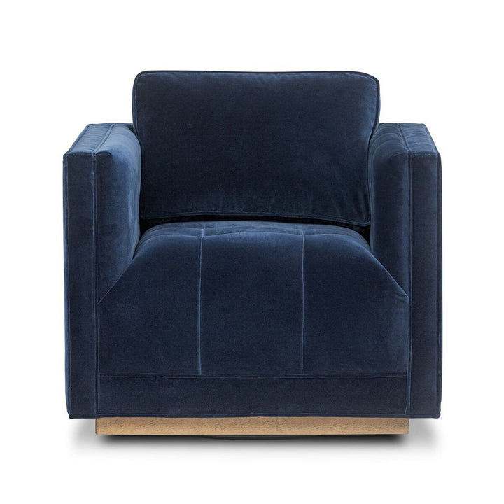 Lounge Chairs Kiera Swivel Chair: Surrey Midnight