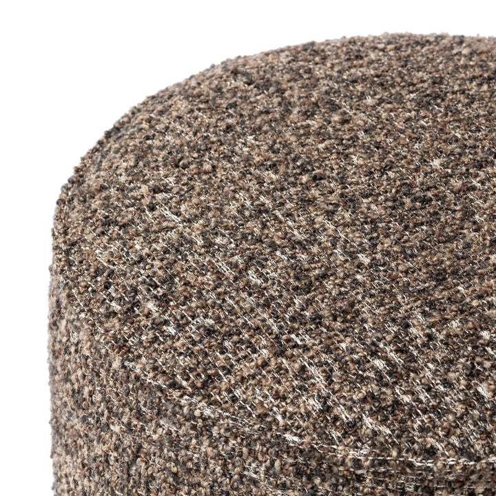 Radcliffe Round Ottoman - Ivan Granite