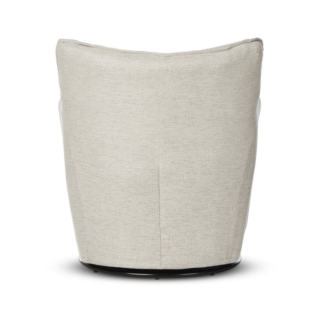 Kieran Swivel Chair - Noble Platinum