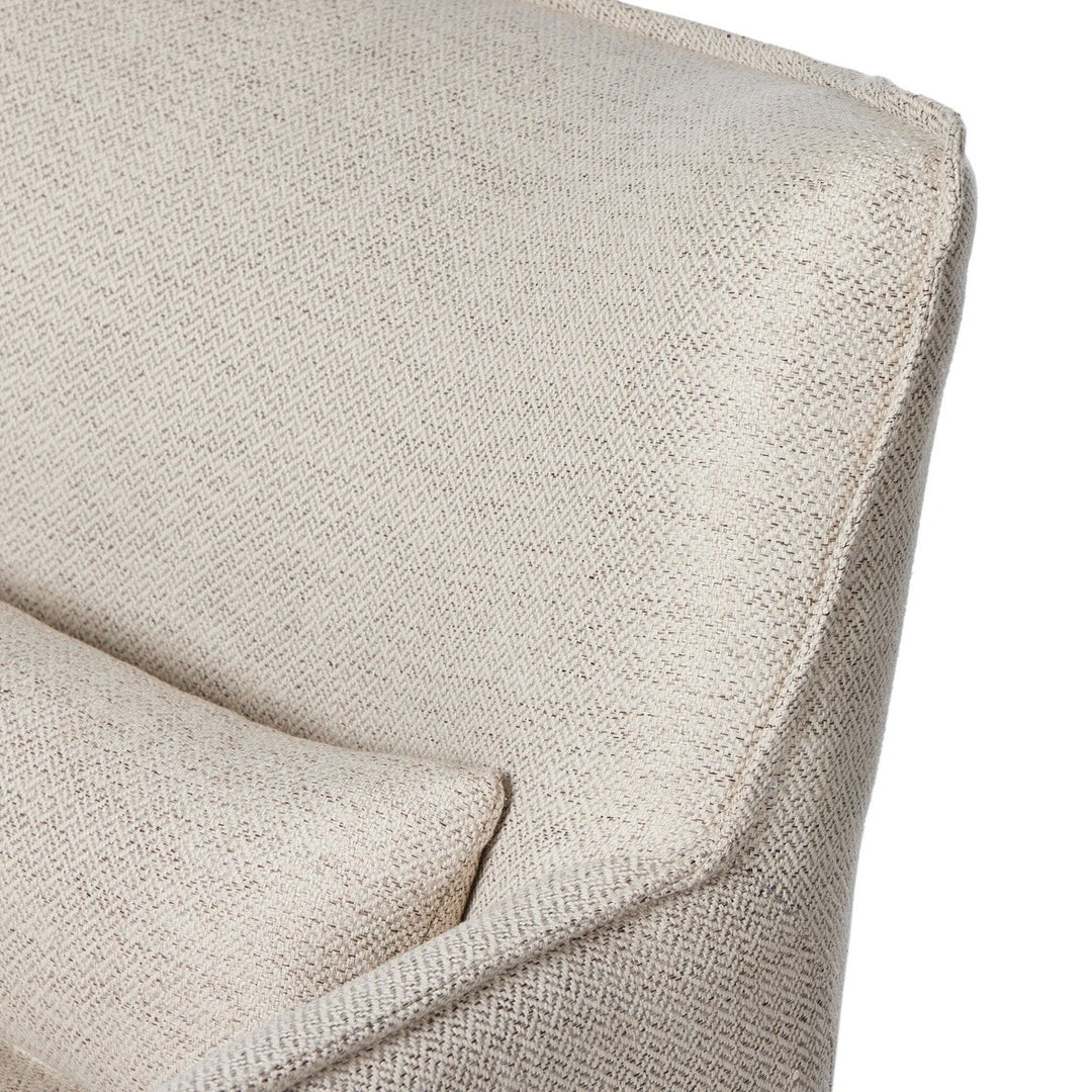 Kieran Swivel Chair - Noble Platinum