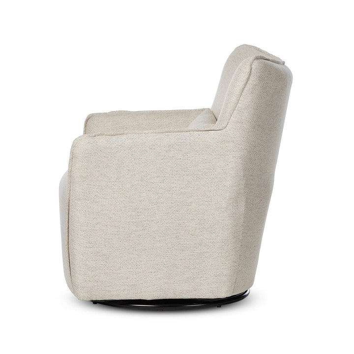 Kieran Swivel Chair - Noble Platinum