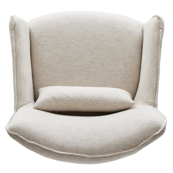 Kieran Swivel Chair - Noble Platinum