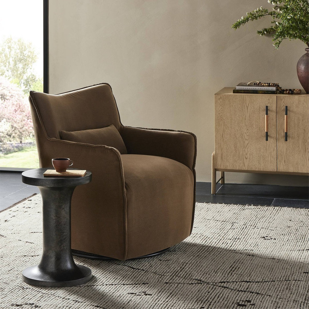 Reid Swivel Chair - Henry Coffee