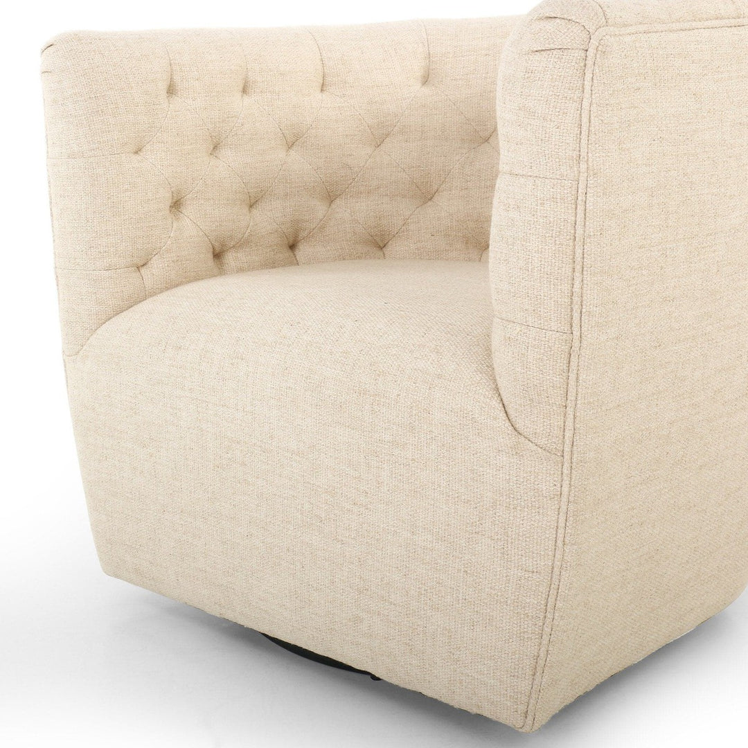 Hanson Swivel Chair - Thames Cream