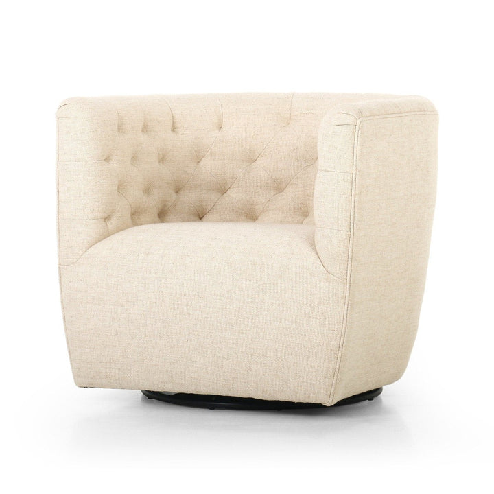 Hanson Swivel Chair - Thames Cream