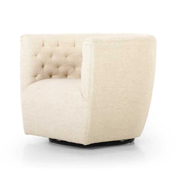 Hanson Swivel Chair - Thames Cream