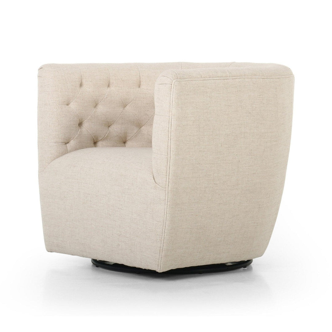 Hanson Swivel Chair - Thames Cream