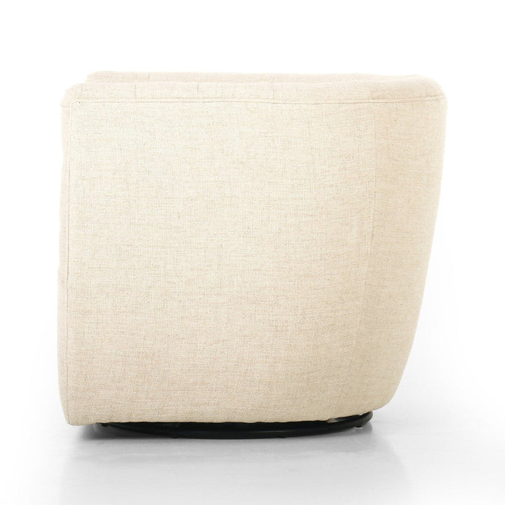 Hanson Swivel Chair - Thames Cream