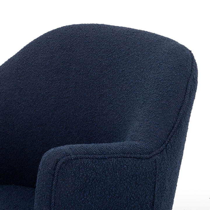 Celeste Swivel Chair - Copenhagen Indigo